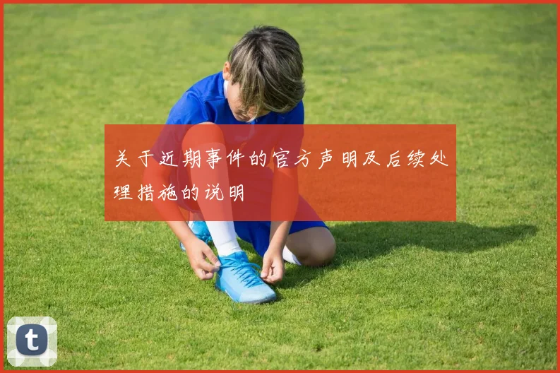 关于近期事件的官方声明及后续处理措施的说明